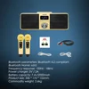 30W high-power SDRD  309 household KTV equipped with wireless microphone dual person duet Bluetooth speaker all-in-one machine 5