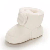 Winter Boots Baby Boy Girl Booties Snow Soft-sole Anti-slip Warm Flat Infant First Walker Baby Crib Shoes Corduroy boots 0-18M 5
