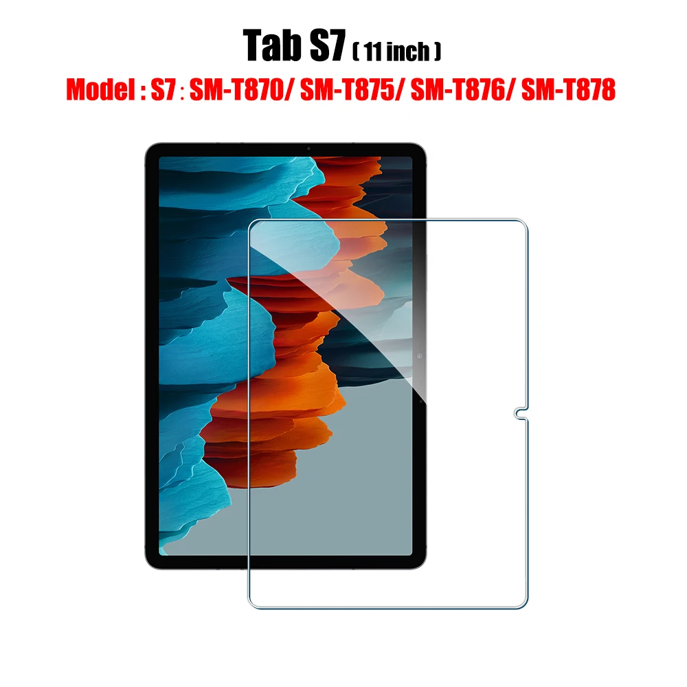 Premium 9H Tempered Glass Full Screen Protector for Tablets - 12.4-Inch 2023 Film