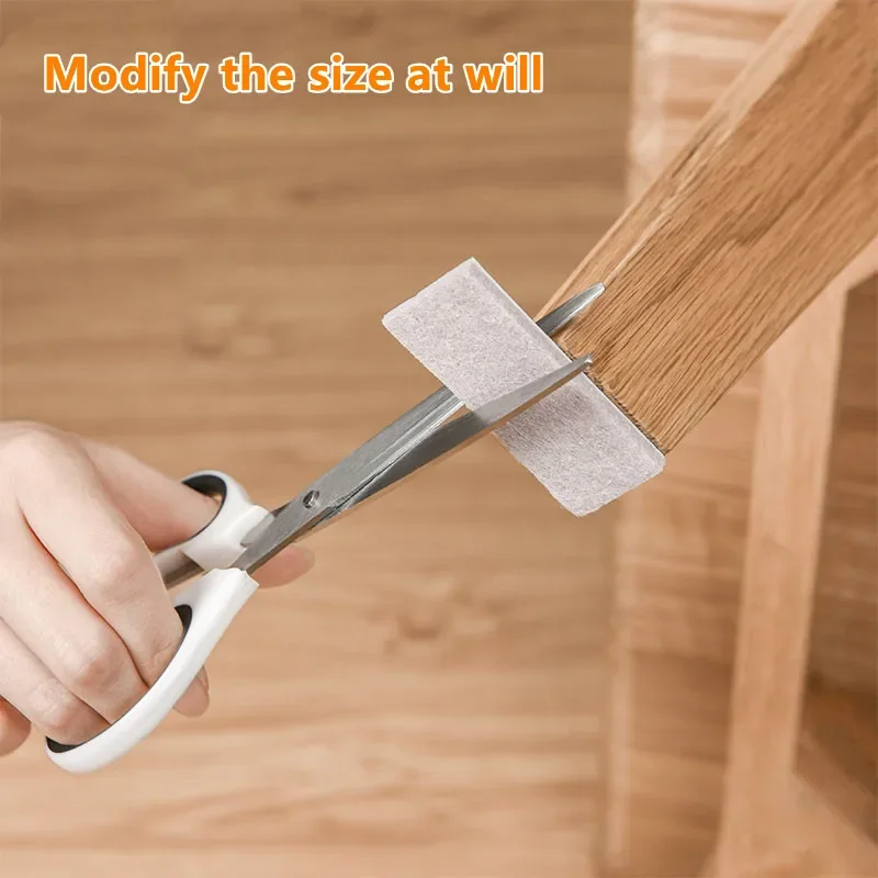 Self Adhesive Thicken Felt Chair Leg Pads Furniture Mute Anti-Slip Mat Wood Floor Protector Pads 72-3Pcs