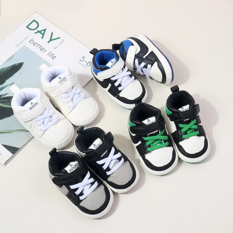 Baby Shoes TPR Sole Anti Slip For Spring Autumn Boys Girls
