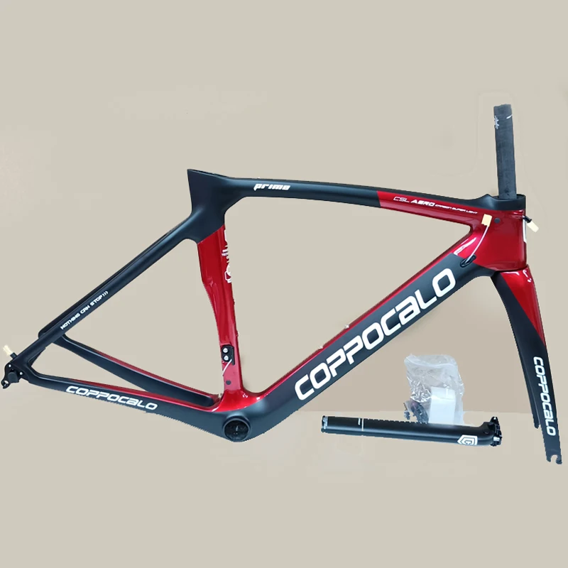 Pinza Freno Carbon Road Frame Single Hole Rim Brake Carbon Bicycle Frameset 15 Colori