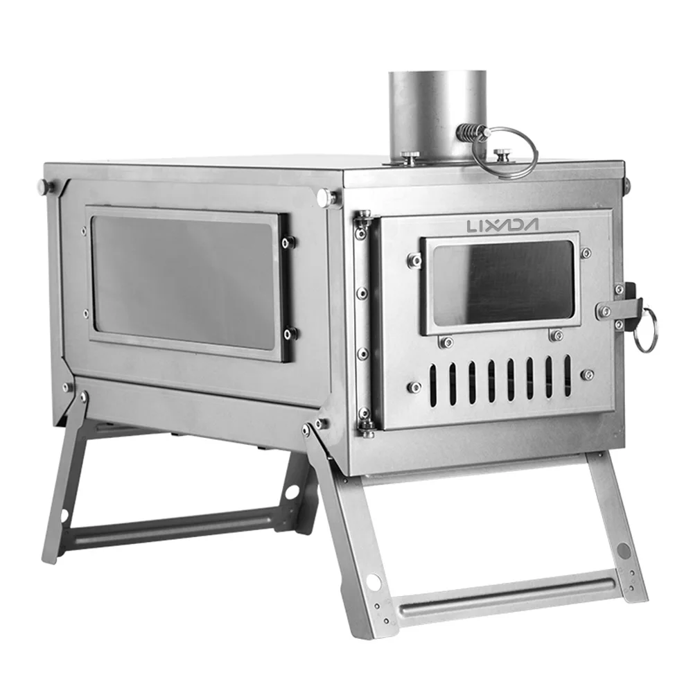 Titanium Alloy Folding Tent Stove 1