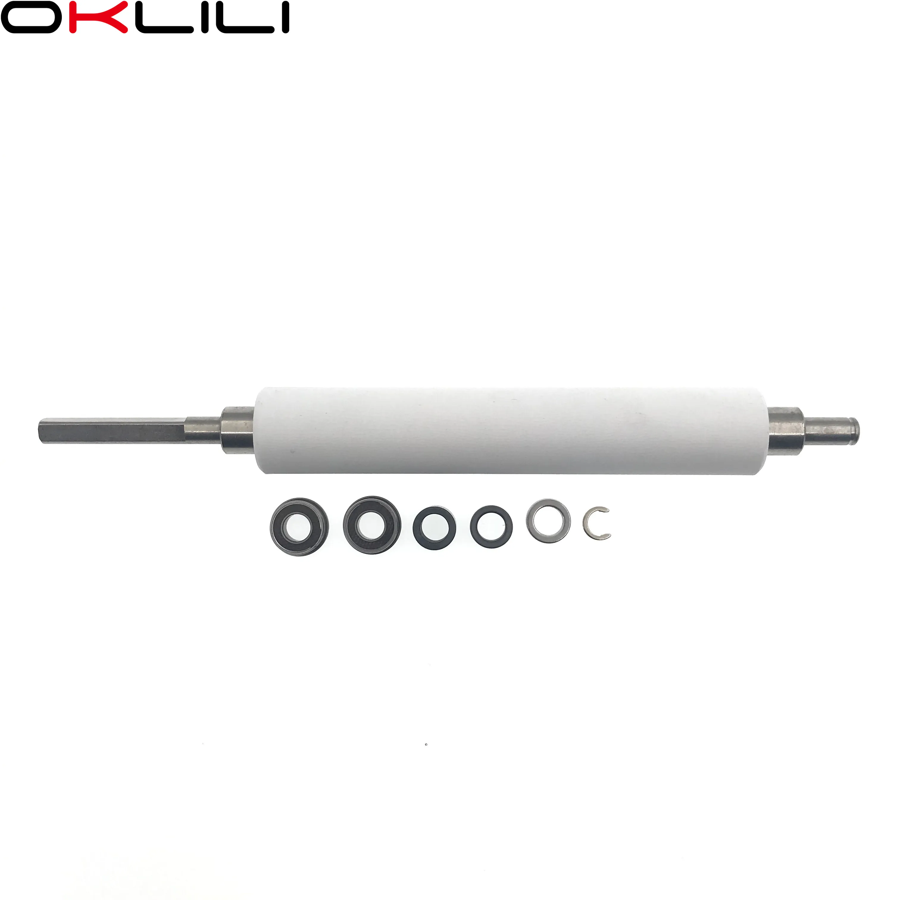 

1SETX G41011M Pressure Platen Roller Kit Bearings Gear Bushing for Zebra 105SL Plus 105SL+ 110Xi3 110Xi4 110Xilll+ 203dpi 300dpi