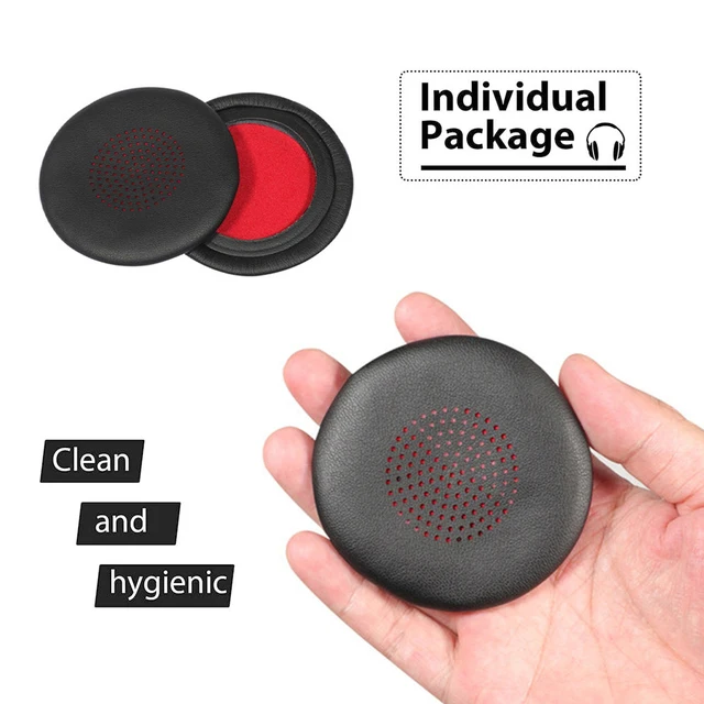 Replacement Ear Pad Covers For Plantronics Voyager Focus UC B825 Headset – Soft Cushion Pads