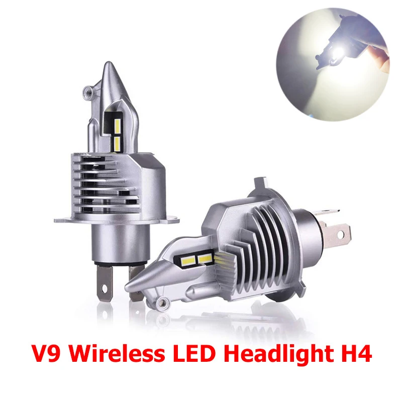 Fighter H4 Led Bulbs Car/motorcycle Headlight 72w 12v 24v 6000k