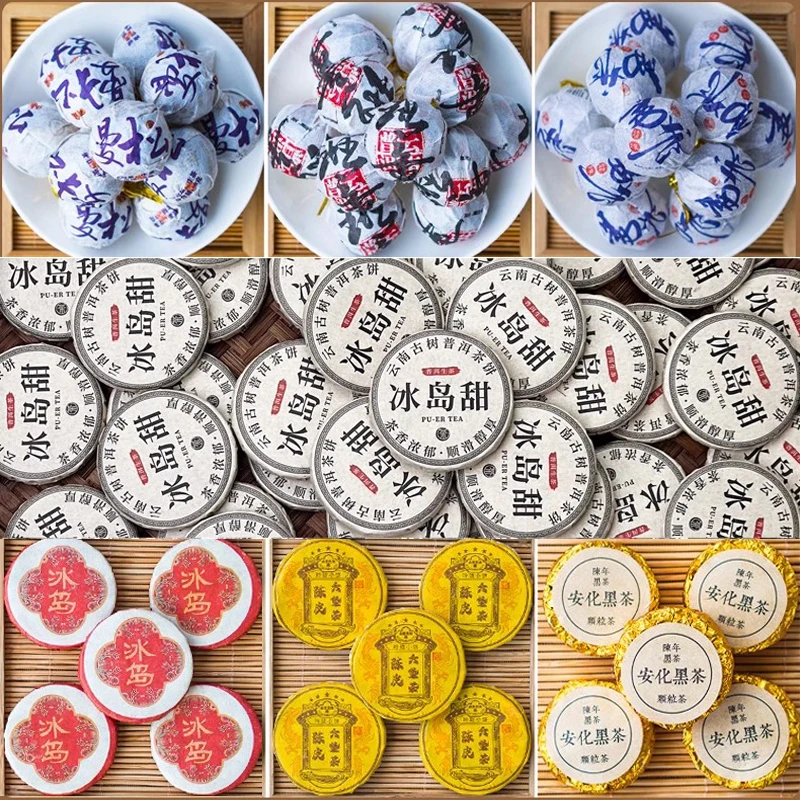 لتقوم بها بنفسك زخرفة دائرية Puer كعكة الشاي الصغي...