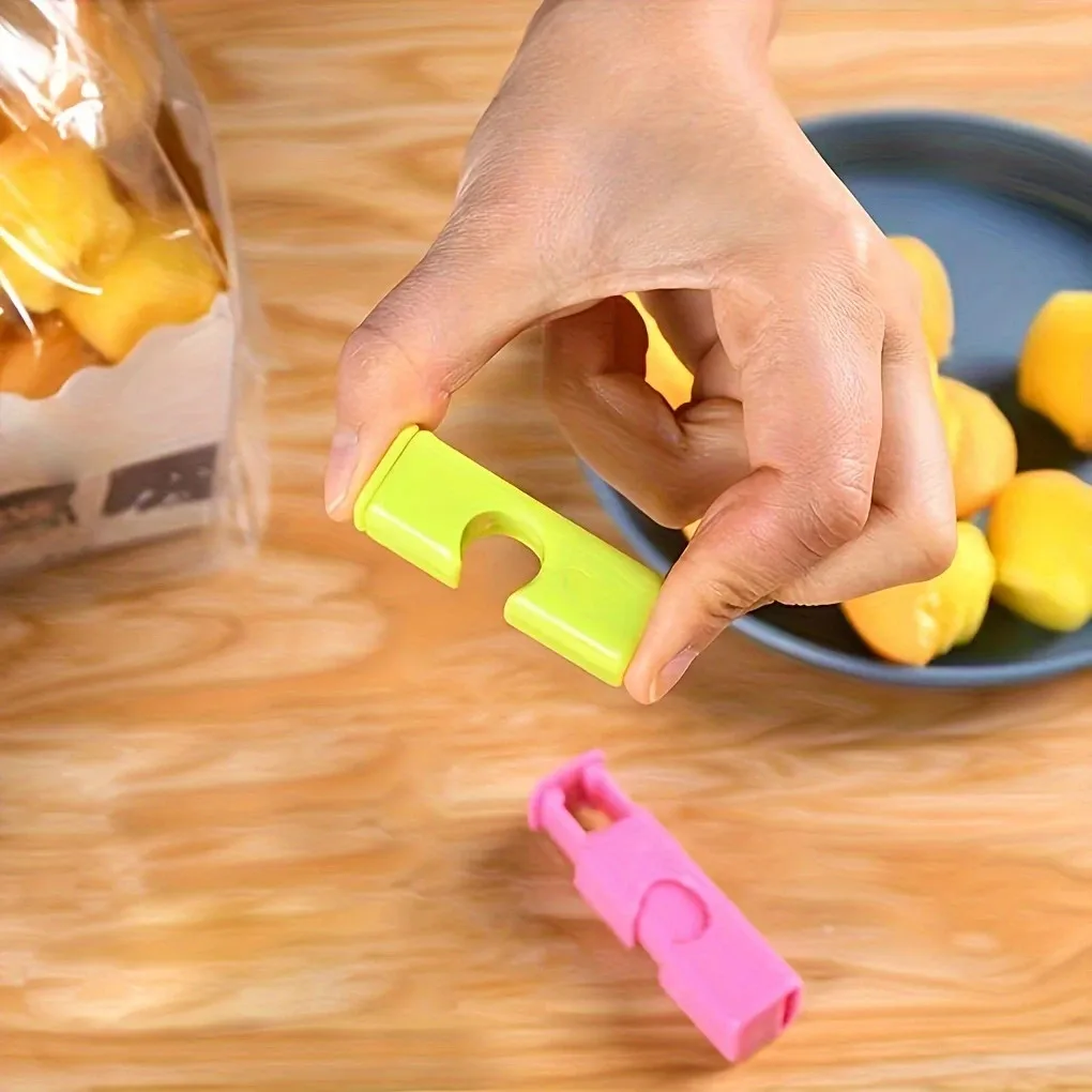 5/8pcs Food Bag Sealing Clips, Moisture-Proof, Fresh-Keeping