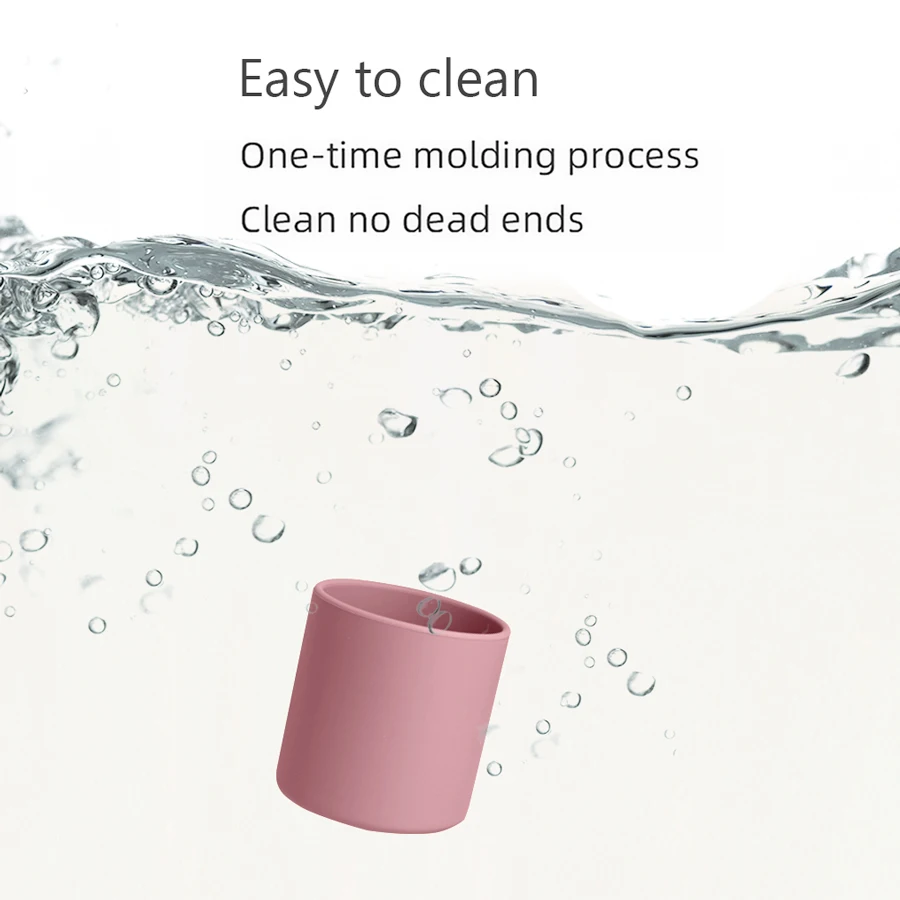 Color Kids 1PCS Baby Learning Drinking Cup Silicone Feeidng Liquid Cup Feed Gargle Mug Kids Training Water Cups Baby Accessories