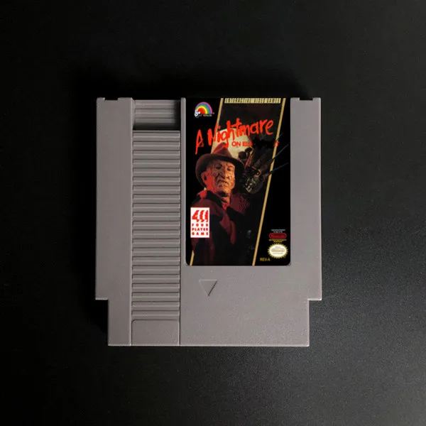 Картридж для игры Кошмар на Elm Game Street-72-контактный 8-битный | Электроника
