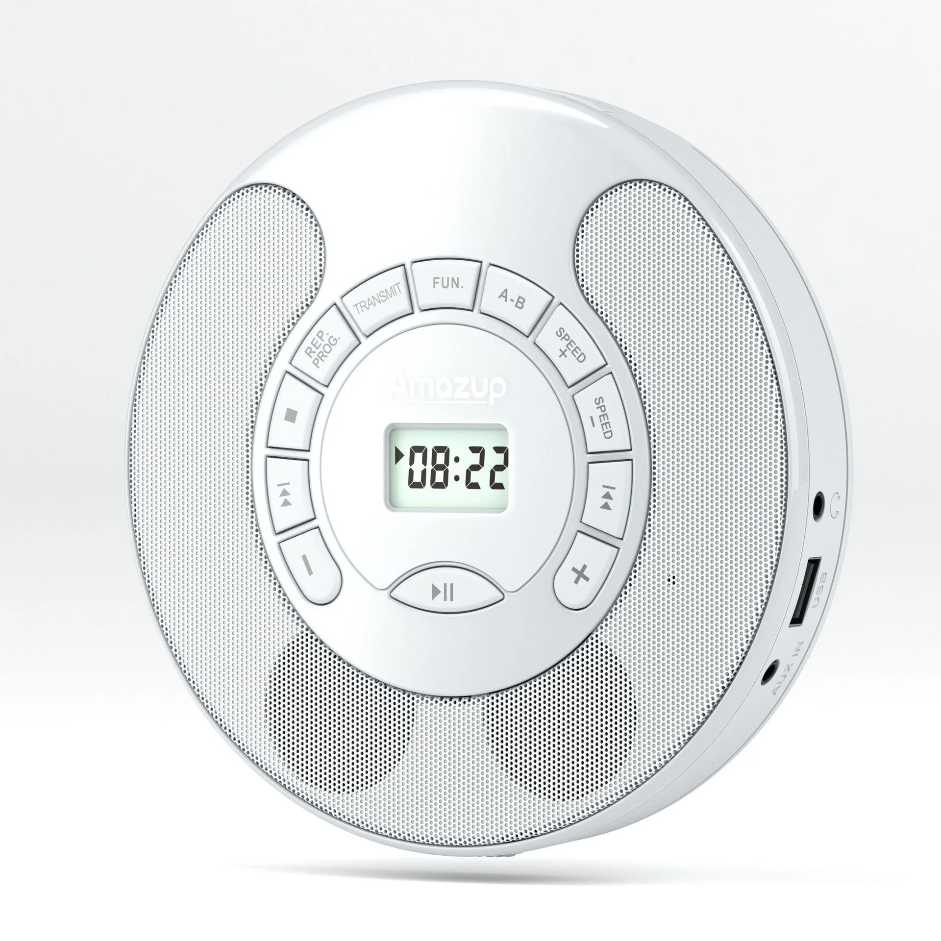 Portable CD Player and MP3 Player Anti Skip Protection Dual Stereo Speaker Education Machine Student Play Speed