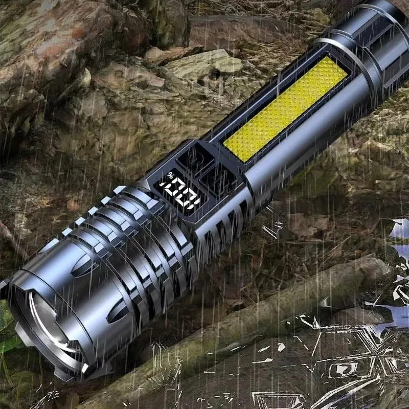 Heinast TYPE-C Rechargeable LED COB Flashlight 4