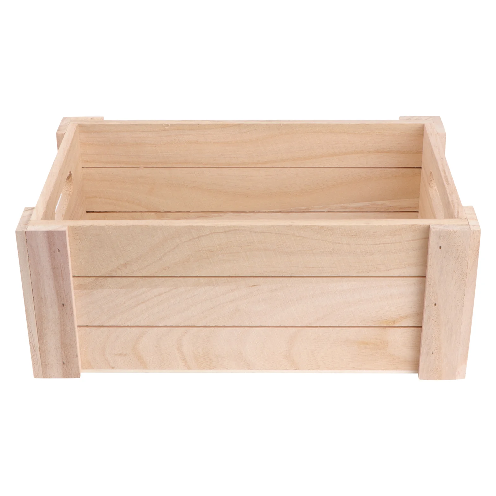 

Wood Nesting Storage Crates Handle Rustic Decorative Wood Crates Farmhouse Basket Distressed Storage Container Bin Desk Sundries