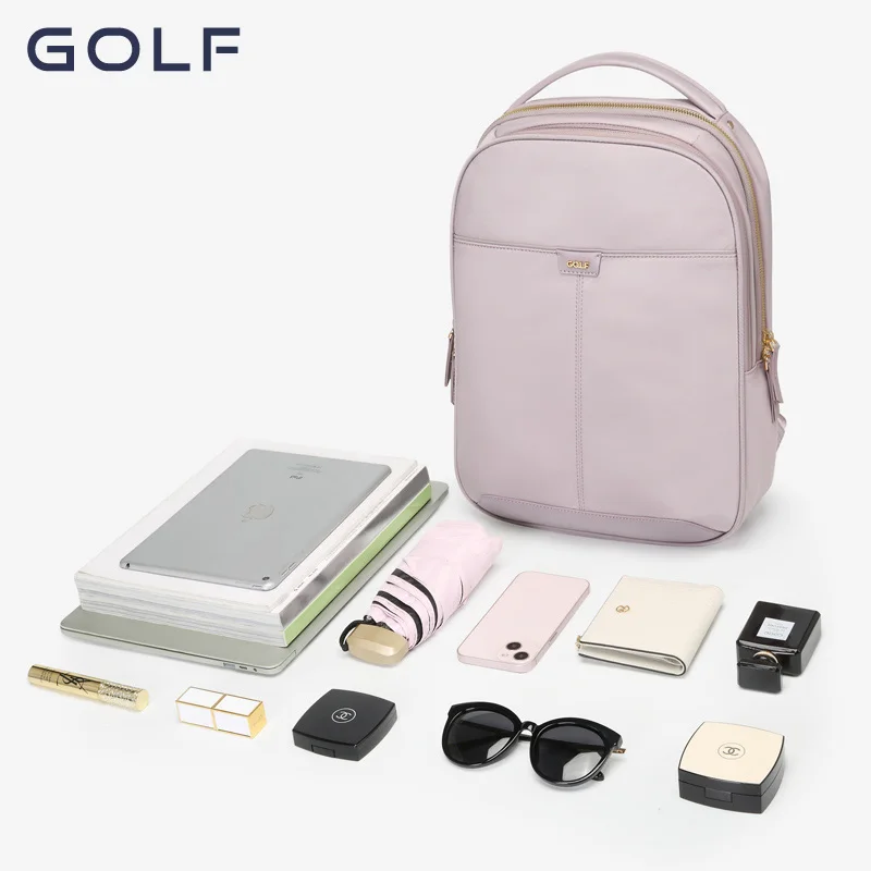 GOLF fashion leisure female 2024 new backpack backpack commuter joker Oxford spinning high-capacity students bag 3