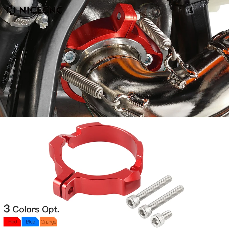 Per Gasgas 2021-2023 Ec 300 Morsetto Per Tubo Silenziatore Con Punta Di Scarico Con Flange Ec 250 Mc 250 Ex 250 300 Per Ktm Tpi Exc 300 250 Xc-W
