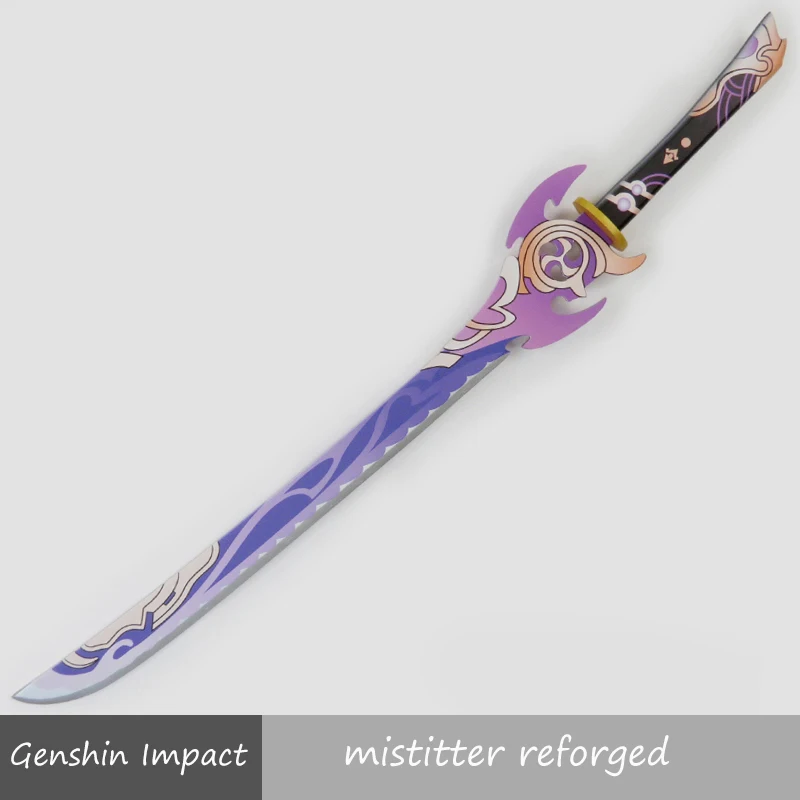

Game Genshin Impact Cosplay Sword Bamboo Weapons for Halloween Carnival Party Prop Christmas Decorative
