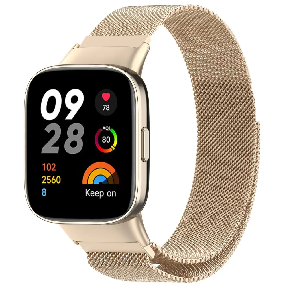 Stainless Steel Milanese Mesh Watchband Bracelet