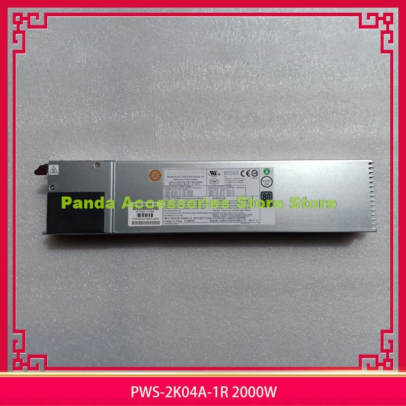 PWS-2K04A-1R 2000W 오리지널 슈퍼마이크로 파워 모듈 서버 이중화 전원 공급 장치 고품질 완전 테스트 빠른 배송