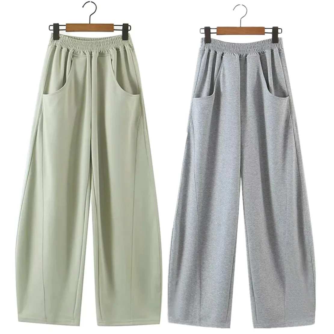 

Dave&Di Drawstring Casual Harem Pants Women Ins Fashion Blogger Vintage Boyfriend Loose Trousers