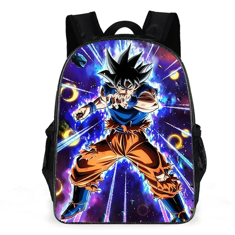 

Cartoon School Bag Mochila Printed Dragon Ball Goku Peripheral School Bag Primary and Secondary School Cartoon AnimationBackpack