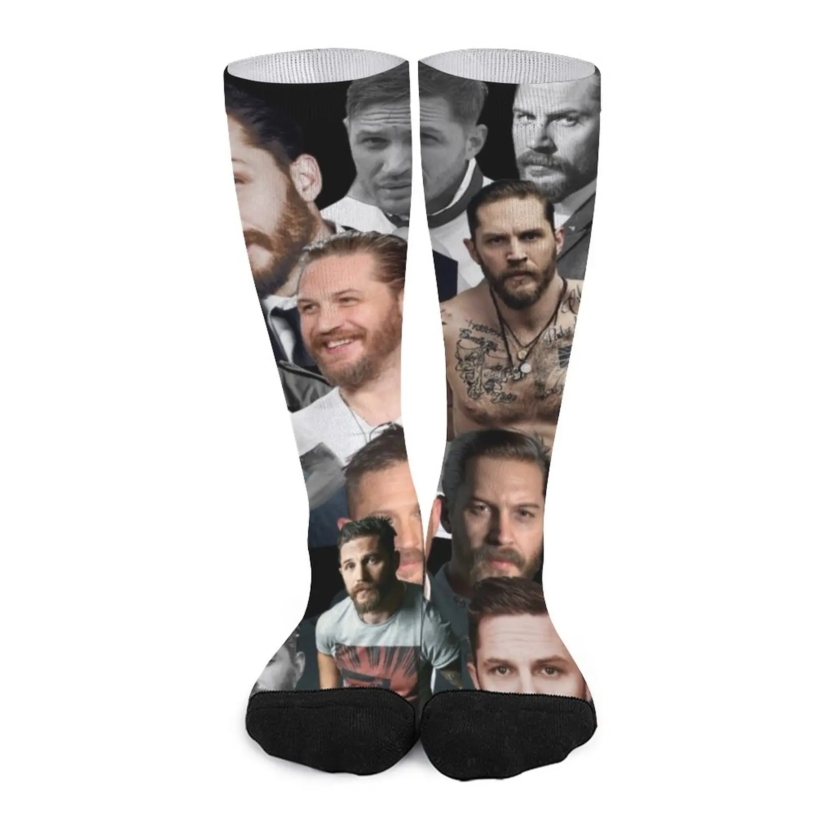 tom hardy photo collage Socks Sports socks socks for men Lots ed westwick photo collage socks men s sports socks black socks