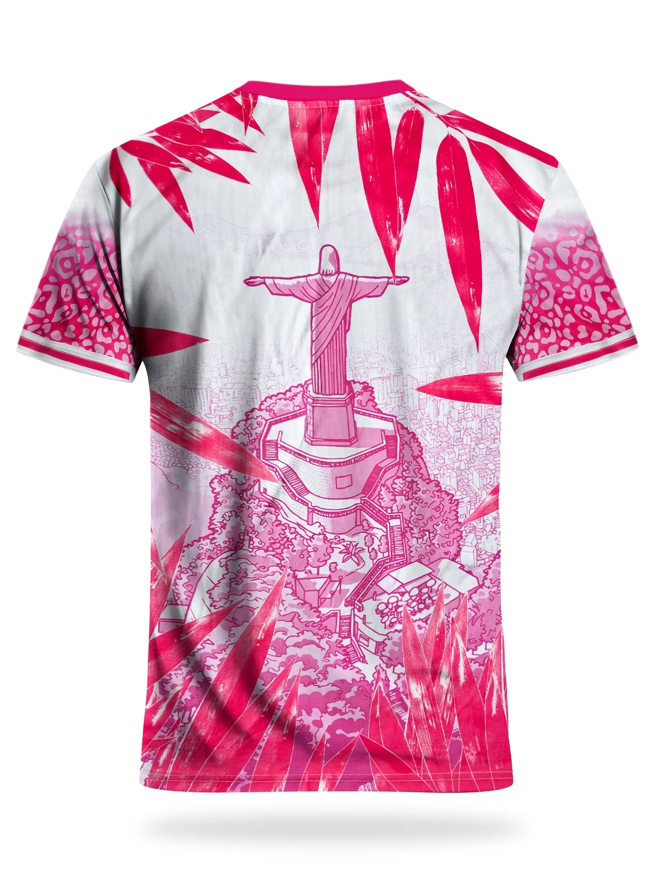 Rio De Janeiro, Brazil. Soccer Jerseys with Fan Designs. 3D Printed Jerseys for Men and Women. Breathable Sportswear for Summer - 2