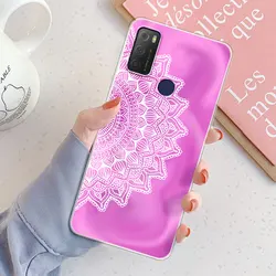 Shockproof Clear Silicone Phone Case - Soft & Fashionable Protective Cover for TCL 20Y (TM2051)