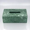 Nordic Modern Natural Marble Tissue Box Black Rectangular Light Luxury Paper Box Home Hotel Model Room Creativity Crafts 5