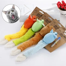 

Pet Toy Long Tail Plush Mouse Shape Cat Toys Pet Cat Toy Total Length 30cm Material Plush Catnip for Pets High Quality