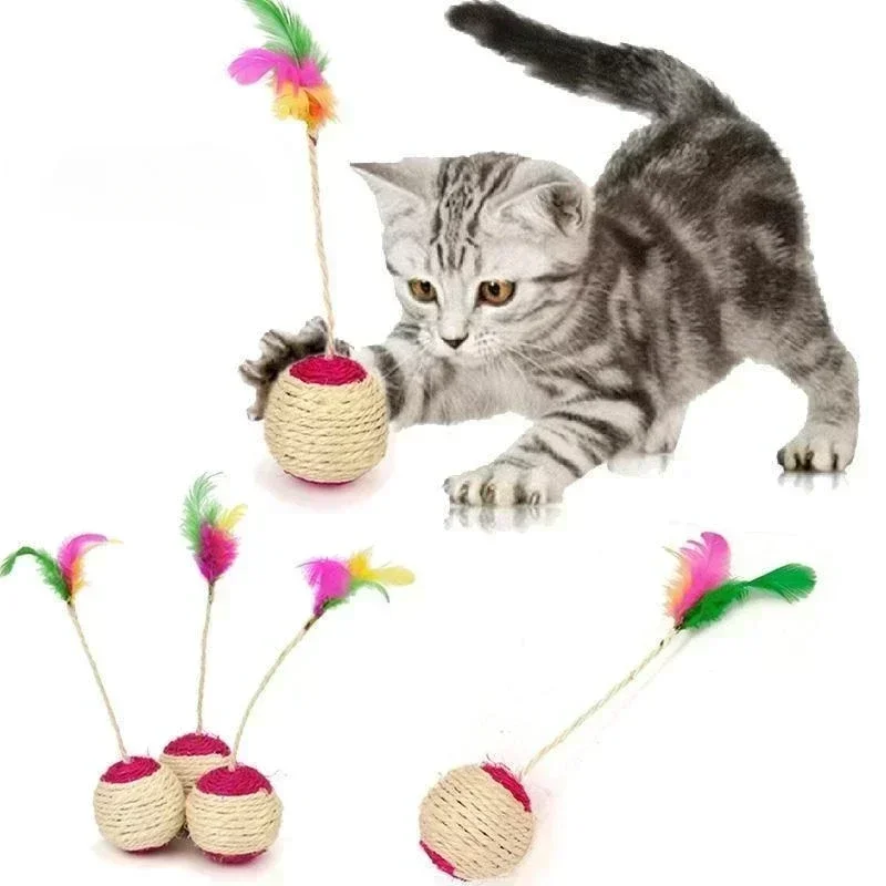 1Pc Cat Toy Scratching Ball 1