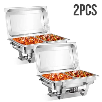 8Qt Stainless Steel Chafer Set 1