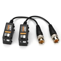 10 Pairs 4K 8MP CCTV Video Balun Passive Transceivers 2000ft Distance UTP BNC Cable CAT5 Cable for HD 5MP 8MP AHD TVI CVI Camera 1