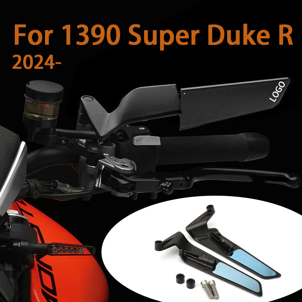 

2024 1390 Super Duke R Accessories for 1390 Super DukeR Motorcycle Rearview Mirrors 1390DUKE 2024-1390DUKE Mirrors With LOGO