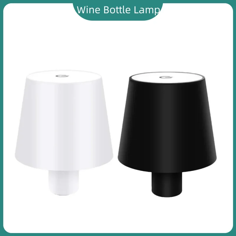 Table Lamp LED Night Lamp Bottle Lamp 1pc Table Lamp For Wine Bottles LED Bottle Light For Outdoor Use Touch Control Ideal Restaurants Bars And Festival Party