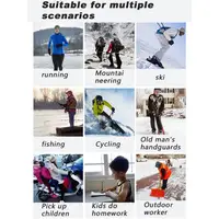 Heated Mittens Gift Heating Gloves Adjustable Keep Warm  Delicate Winter Outdoor Sport USB Electric Heated Mittens 2