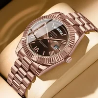 NIBOSI Fashion Men Watch Top Brand Luxury Wristwatch Week Date Miyota Quartz Men Watch Waterproof Steel Role Clock Reloj Hombre