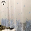 Peacock Sheer Embroidered Tulle Curtains for Living Room Bedroom with Light Filtering Sun Protection Dustproof for Balcony 1