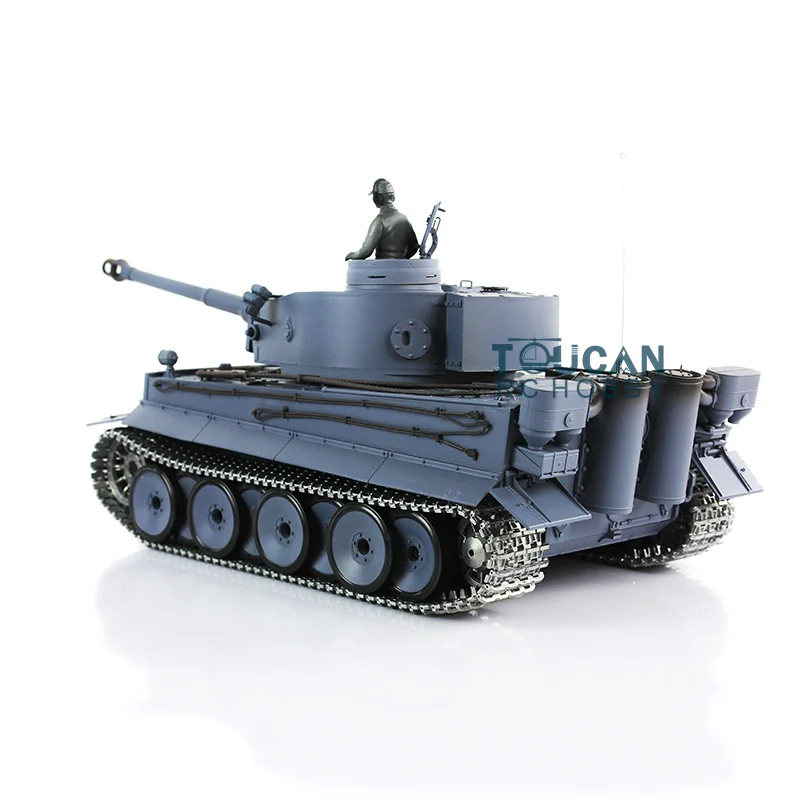 Boy Gifts 1/16 Heng Long TK7.0 German Tiger I RTR RC Tank Toy 3818 Upgraded Metal Version Model TH17239 5