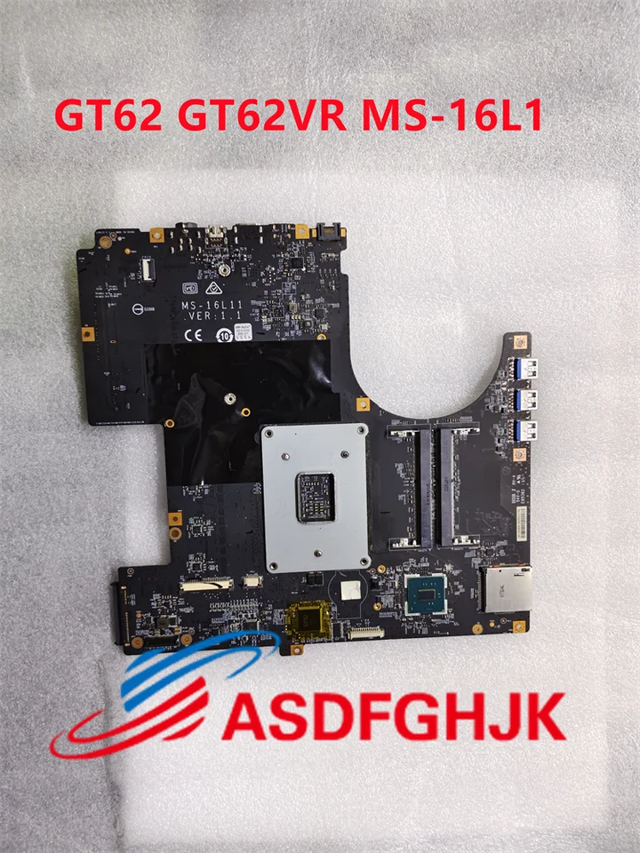 GT board　BASE150 Original for MSI GT62 GT62S GT62VR laptop motherboard MS-16L1 MS