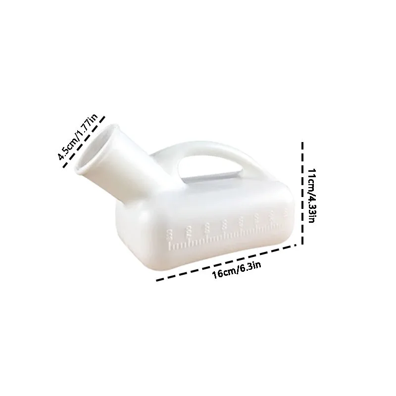 1pc Men And Women Plastic Urinal Patients Special Urinal Bed With Thickened Models Urinal 3