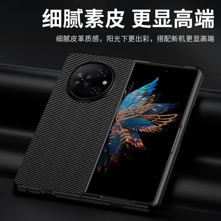 Luxury Carbon Fiber Case with Kevlar Pattern - Anti-Knock Business Cover