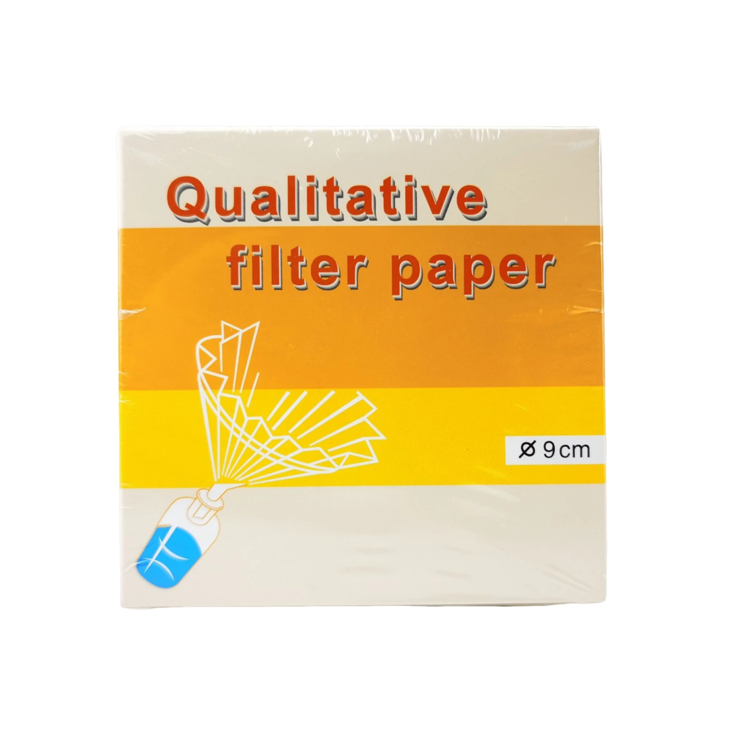 Qualitative Analysis Filter Paper 20-25um Fast Speed Quick 100 Sheets/Pack