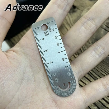 Titanium Mini Ruler 1