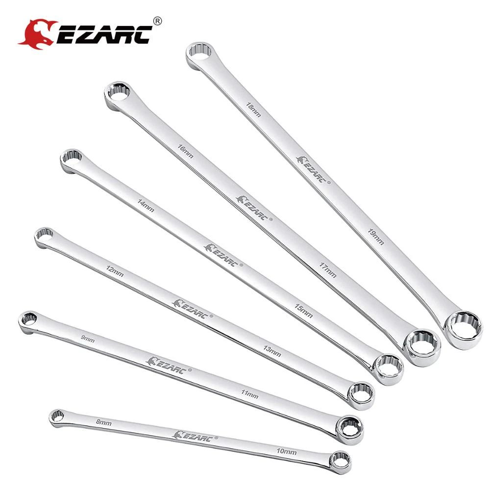 Extra Long Box End Wrench Set Ezarc Extra Long Double Ring Extra