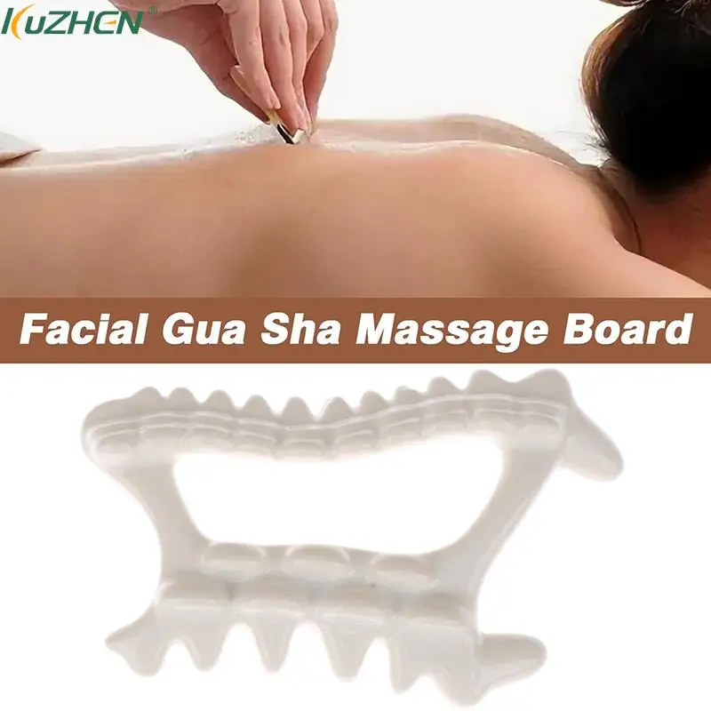 

Gua Sha Tools Face Massagers Ceramic Gua Sha Scraper Board For Face Lift Slimmer Skin Tightening Facial SPA Massage Tool