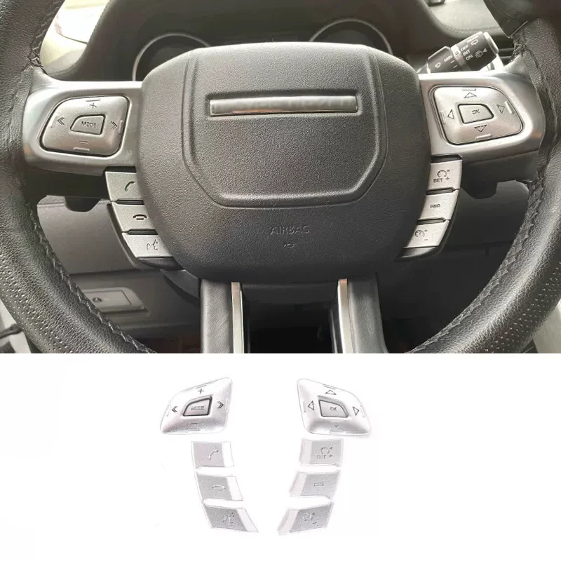 

Кнопка рулевого колеса для Jaguar XJ XJL, для Land Rover Range Rover Evoque, алюминиевый сплав, автомобильные аксессуары