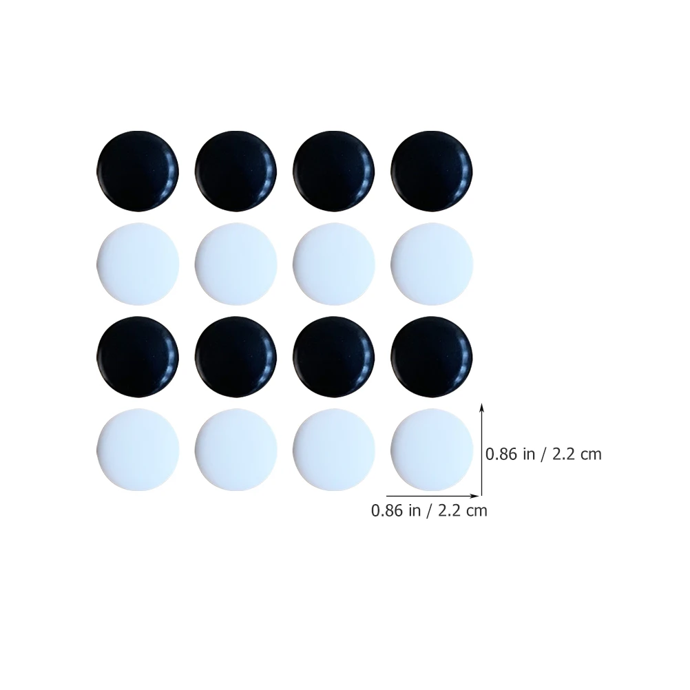 360Pcs Double Convex Melamine Go Chess Pieces Set Black White Stones Game Beads Board Game Accessories Strategy Toys Chess Games