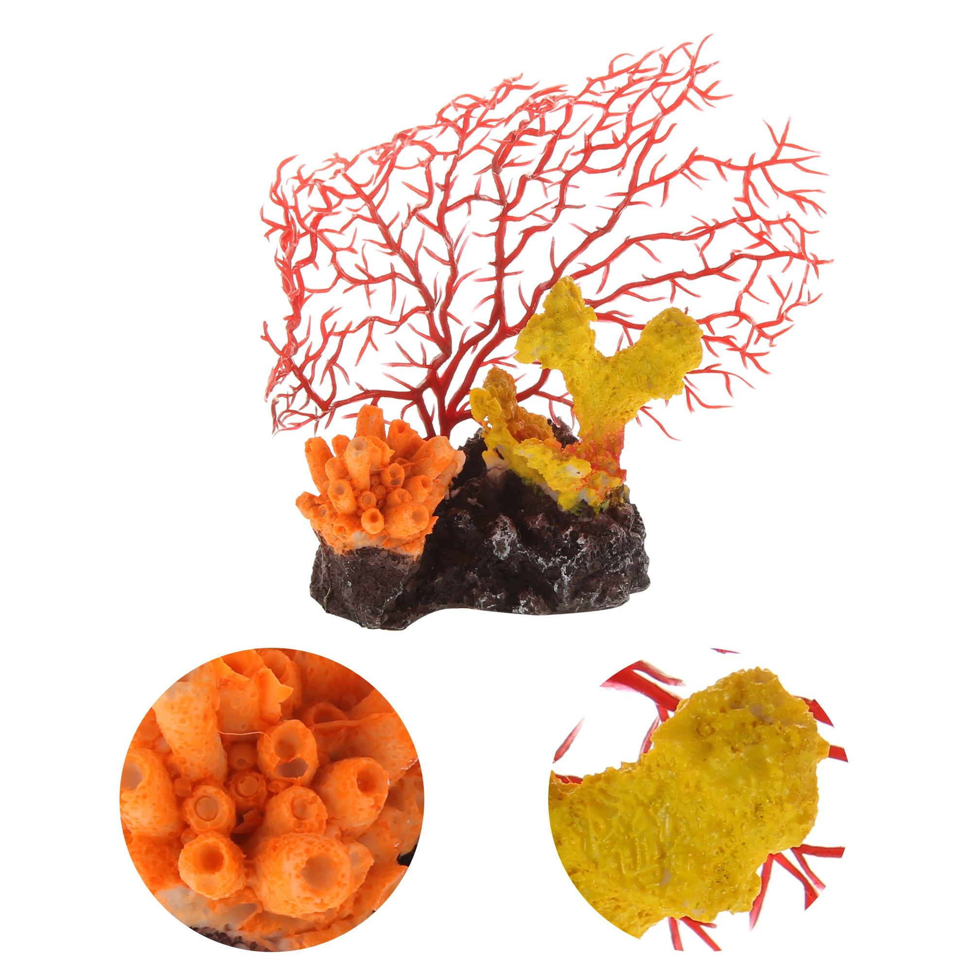 Fish Tank Decorations UXCELL Artificial Fake Coral Undersea Water Plants Aquarium Decoration Ornaments Accessories