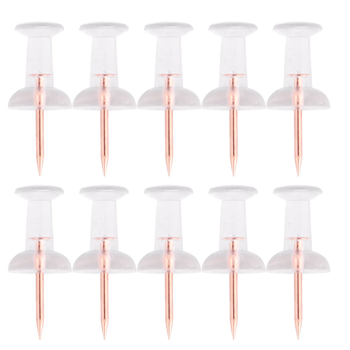

2 Boxes/200pcs Practical Push Pin Useful Thumbtack Decorative Wall Nails Map Tacks DIY Supplies Home Accessories for School