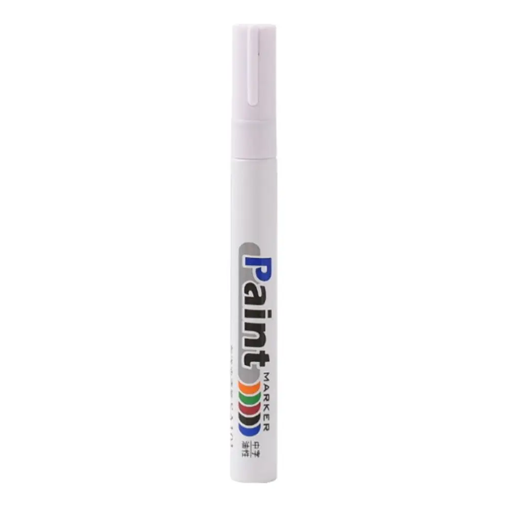 Paint Pen Waterproof Cars Wheel Tire Oily Mark Pen Rubber Quick Paint Auto DIY Dry Marker Tyre Marker Graffiti Y9P3